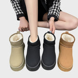 Acácia™ - Botas com Plataforma Felpudo