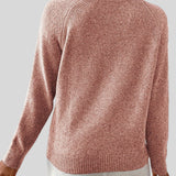Salomé™ - Camisola elegante de malha com detalhes em contas