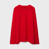 Sabina™ - Camisola clássica vermelha