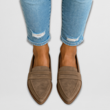 Filomena™ – Mocassins de camurça macia