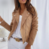 MELANIES - Damen-Mockajacke