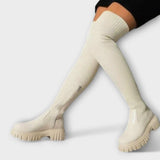 Judite™ - Botas justas de cano alto