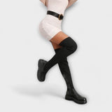 Judite™ - Botas justas de cano alto