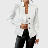 Elisaura™ - Blazer com detalhes elegantes