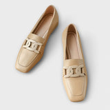 Luz™ - Mocassins aconchegantes com salto pequeno