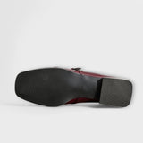 Bela™ - Mocassins Bordô brilhantes