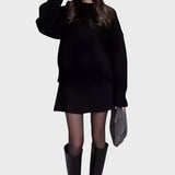 Luena™ - Conjunto elegante de duas peças em malha