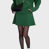 Luena™ - Conjunto elegante de duas peças em malha