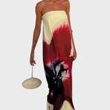 Carolina™ - O Vestido Longo Cai-Cai