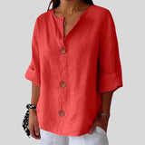 Érica™ - Blusa leve e arejada para o verão