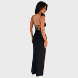 Rafaela™ - Vestido com Padrão Floral Romântico