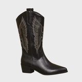 Gisela™ - Botas de couro cowboy