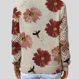 Ingride™ - Camisola elegante com padrão floral