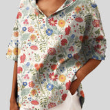 Aida™ - Blusa de Linho com vários padrões