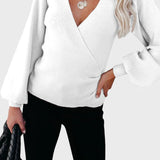Débora™ - Camisola em Malha Canelado