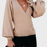 Débora™ - Camisola em Malha Canelado