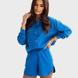 Cecília™ - Conjunto Santorini Camisa e Calções