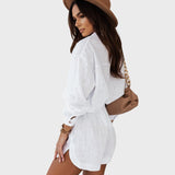 Cecília™ - Conjunto Santorini Camisa e Calções