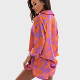 Cecília™ - Conjunto Santorini Camisa e Calções