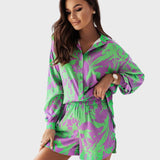 Cecília™ - Conjunto Santorini Camisa e Calções