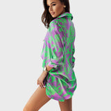 Cecília™ - Conjunto Santorini Camisa e Calções