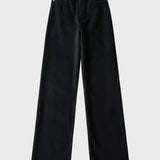 Luciana™ - Calças Jeans Reta Wide Leg
