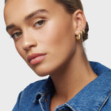 Rosalina™ - Brincos simples redondos