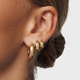 Rosalina™ - Brincos simples redondos