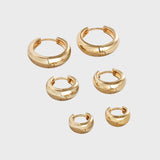 Rosalina™ - Brincos simples redondos