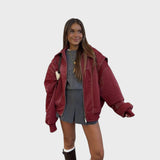 Silvana™ - Casaco de couro