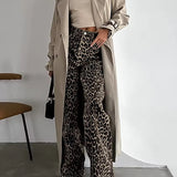 LEOPARD™ | Denim Straight Jeans