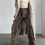 LEOPARD™ | Denim Straight Jeans