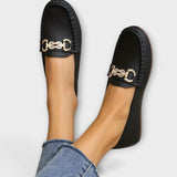 Guiomar™ - Mocassins de pele