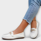 Guiomar™ - Mocassins de pele
