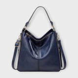 Sara™  - Mala Hobo Clássica com Acabamento Brilhante