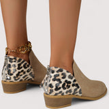 Guilhermina™ - Botas Padrão Leopardo