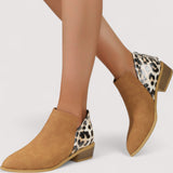 Guilhermina™ - Botas Padrão Leopardo