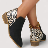 Guilhermina™ - Botas Padrão Leopardo