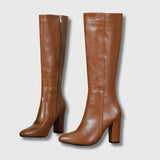 Magui™ - Botas elegantes castanhas