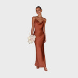 Valentina™ - Vestido Longo de Cetim