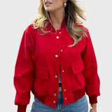 Rosaura™ - Casaco bomber simples