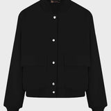 Rosaura™ - Casaco bomber simples