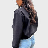 Rosaura™ - Casaco bomber simples