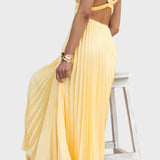 Carla™ - Vestido elegante com pregas