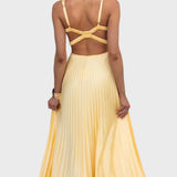 Carla™ - Vestido elegante com pregas