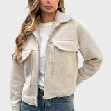 Lourença™ - Casaco teddy bomber