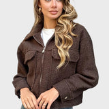 Lourença™ - Casaco teddy bomber