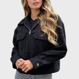 Lourença™ - Casaco teddy bomber