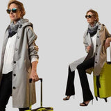 Filipa™ - Casaco comprido oversized para a chuva