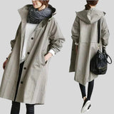Filipa™ - Casaco comprido oversized para a chuva